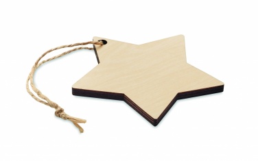 Logotrade promotional item image of: Christmas ornament star
