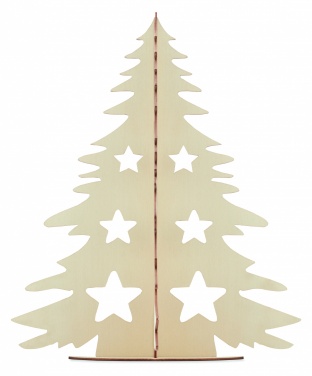 Logo trade promotional giveaways image of: DIY wooden Christmas tree