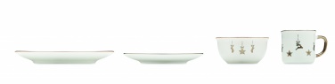 Logotrade promotional gift image of: 4 piece ceramic place setting