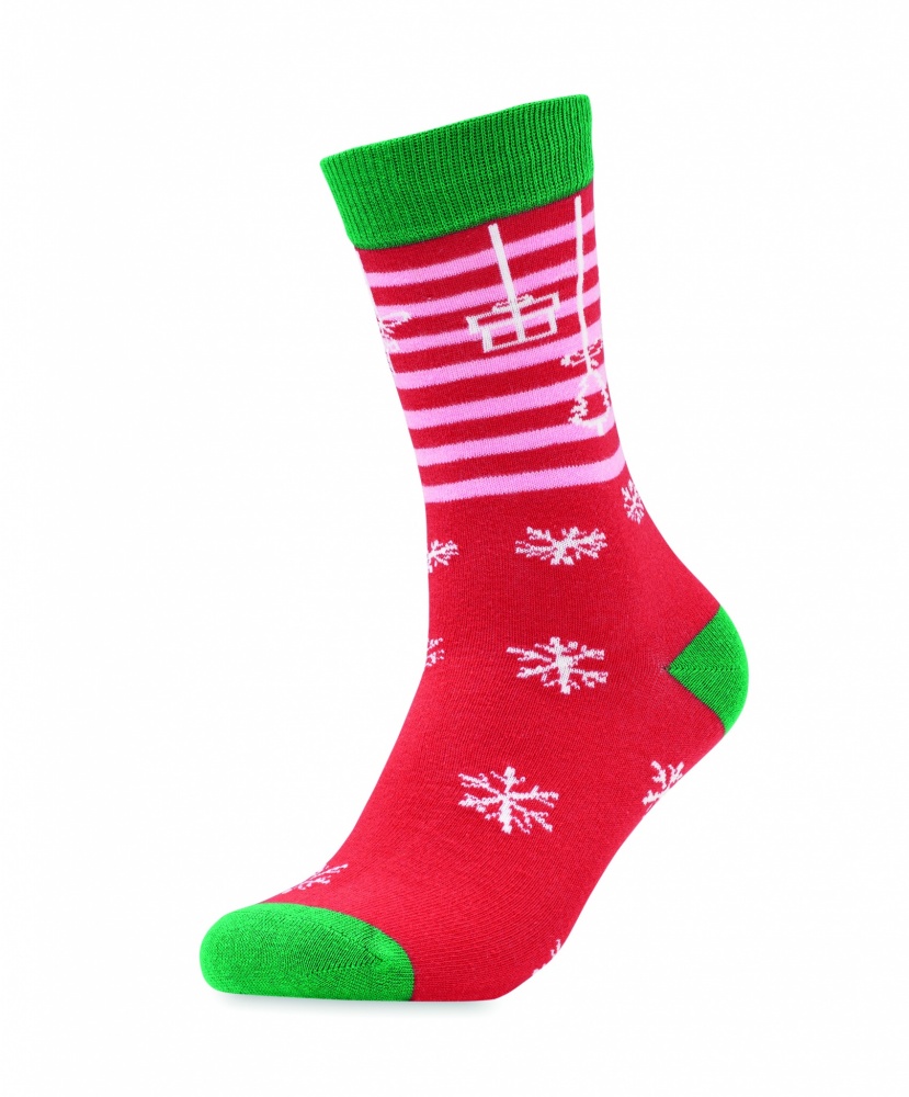 Logotrade promotional merchandise picture of: Pair of Christmas socks L