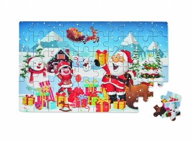 Logotrade promotional merchandise photo of: Wooden Christmas puzzle