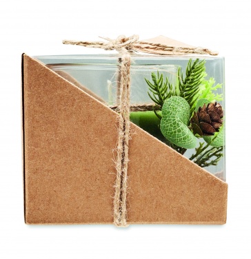 Logo trade promotional giveaway photo of: Christmas candle holder