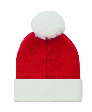Logo trade promotional products picture of: Christmas knitted beanie
