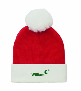 Logo trade promotional merchandise picture of: Christmas knitted beanie