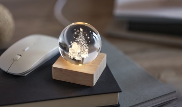 Logotrade advertising product picture of: Christmas LED crystal ball