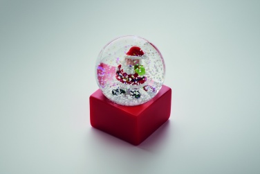 Logotrade corporate gift picture of: Small snow ball glass ornament