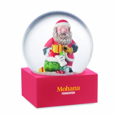 Logotrade promotional gift image of: Snow ball glass ornament