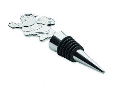 Logo trade corporate gifts picture of: Bottle stopper Christmas motif