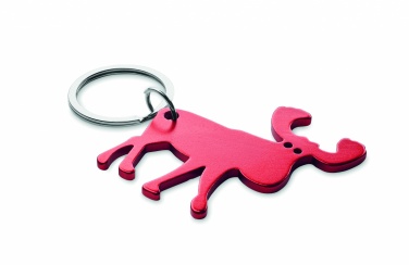 Logotrade promotional item picture of: Recycled aluminium key ring Pori