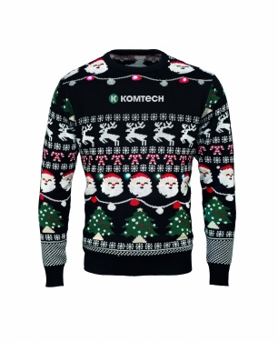 Logo trade promotional gifts picture of: Christmas LED sweater S/M