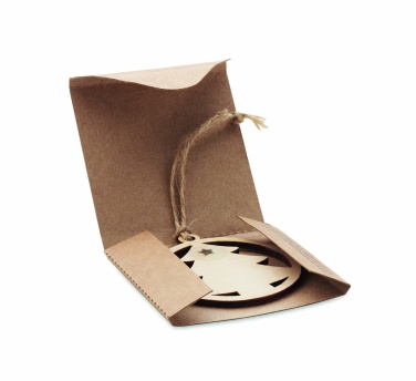 Logotrade promotional item image of: Wooden tree shape hanger