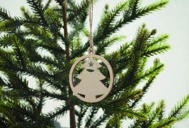 Logotrade promotional items photo of: Wooden tree shape hanger