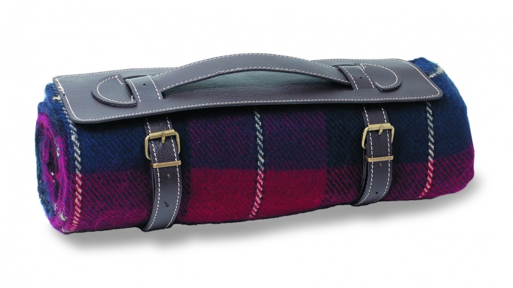 Logotrade business gift image of: Travelling clan blanket