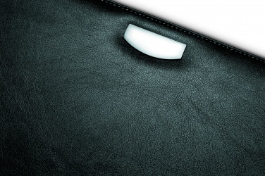 Logo trade promotional items picture of: PU portfolio w/ 20 pages bloc