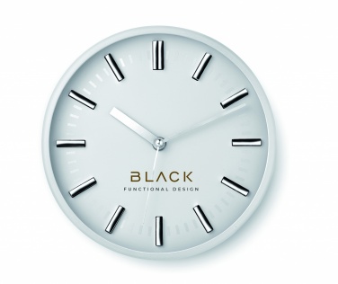 Logo trade promotional products image of: Round shape wall clock
