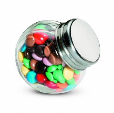 Logo trade promotional giveaways picture of: Chocolates in glass holder