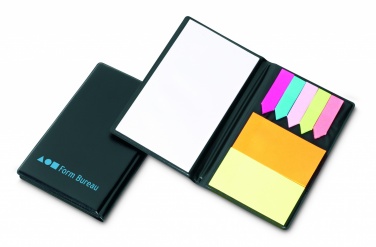 Logo trade business gift photo of: Memo pad with page markers