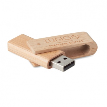 Logo trade promotional products picture of: Bamboo USB    16GB