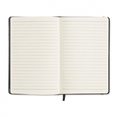 Logo trade promotional merchandise image of: A5 notebook 96 lined sheets