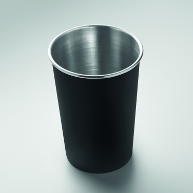 Logo trade promotional items image of: Recycled stainless steel cup