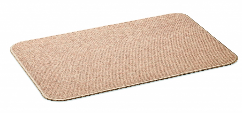 Logo trade promotional item photo of: Flax door mat