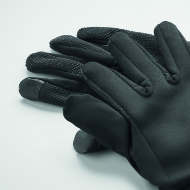 Logo trade promotional merchandise image of: Tactile sport gloves