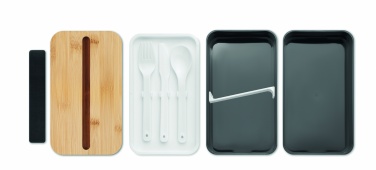 Logo trade promotional items image of: Recycled PP lunch box