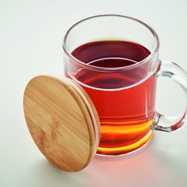 Logo trade promotional giveaway photo of: Recycled glass mug 300 ml