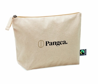 Logo trade promotional gifts image of: Cosmetic bag Fairtrade