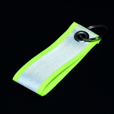Logo trade advertising product photo of: Reflective key ring Reflekey