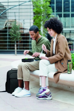 Logotrade promotional item picture of: Lunch box in recycled PP