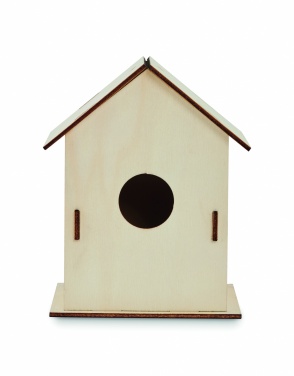 Logotrade promotional giveaway image of: DIY wooden bird house kit