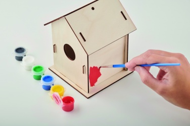 Logotrade promotional merchandise picture of: DIY wooden bird house kit