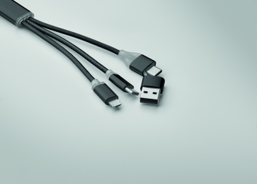Logo trade promotional item photo of: 4 in 1 charging cable type C