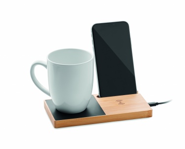 Logo trade promotional products image of: 1Wireless charger mug warmer