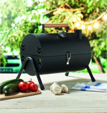 Logo trade promotional gifts picture of: Portable barbecue with chimney