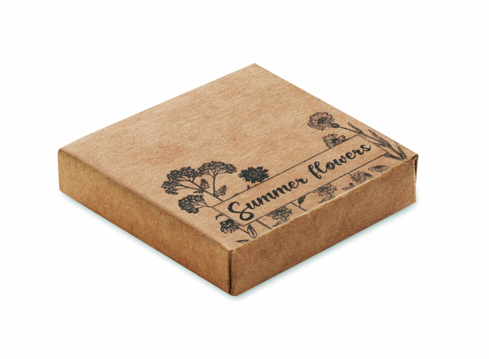 Logo trade promotional items picture of: Mix flowerseeds disc