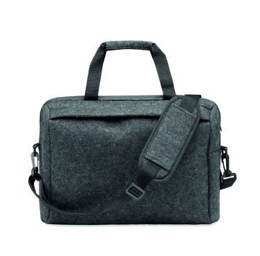 Logotrade promotional giveaway picture of: 15 inch RPET felt laptop bag