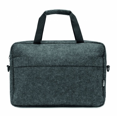 Logo trade promotional item photo of: 15 inch RPET felt laptop bag