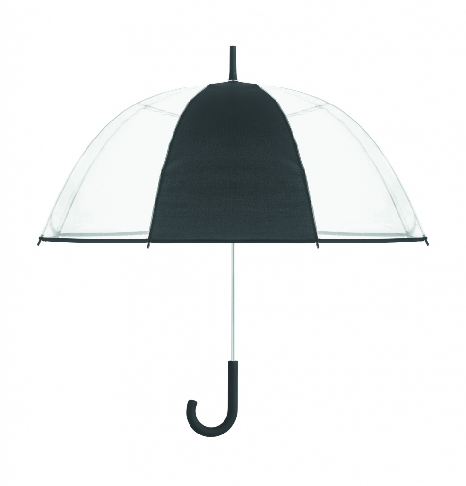 Logotrade promotional giveaways photo of: Transparent 23 inch manual open umbrella