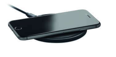 Logo trade promotional merchandise photo of: Recycled 15W Wireless charger