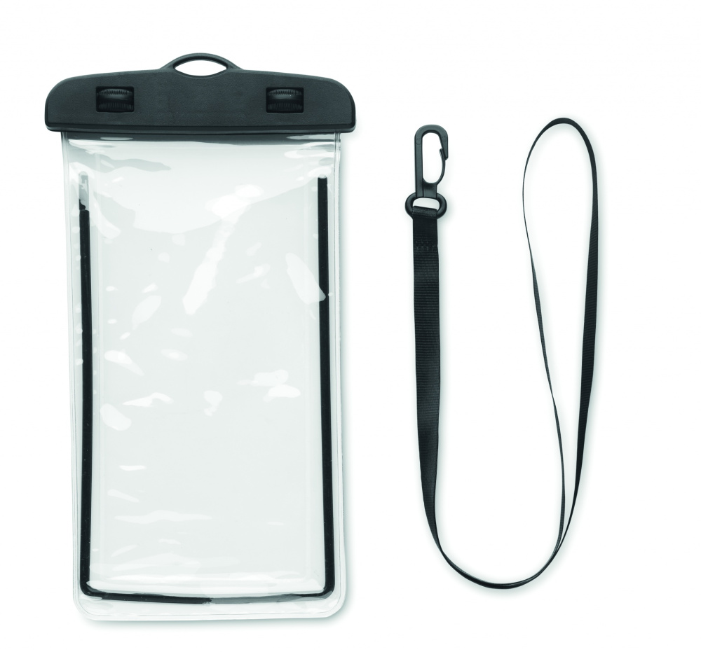 Logo trade advertising products image of: Waterproof smartphone pouch
