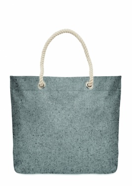 Logo trade promotional merchandise image of: Cord handle beach bag 220gr/m²