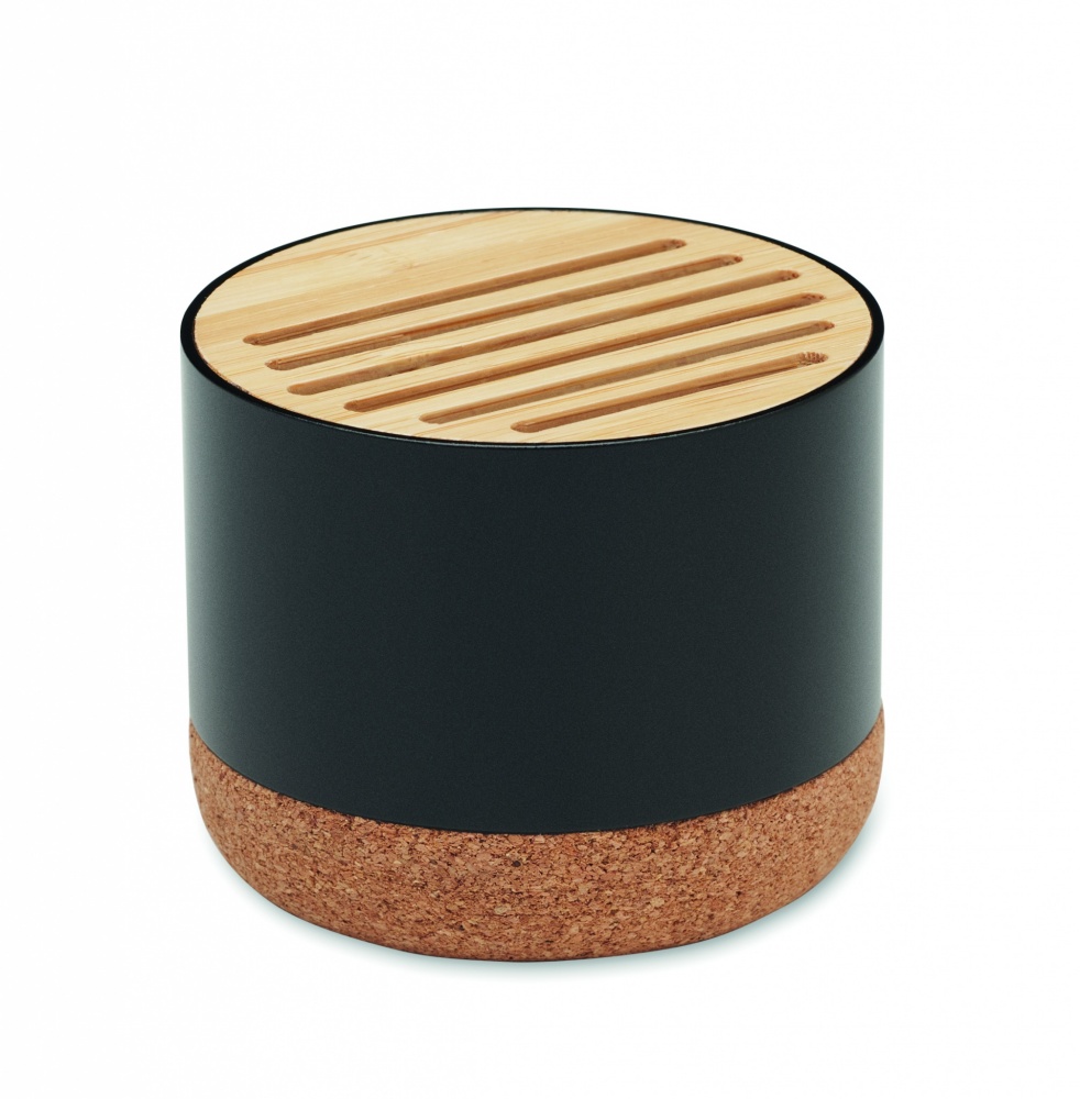 Logotrade promotional product image of: Cork and aluminium speaker
