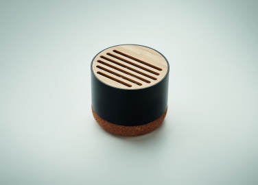 Logotrade promotional giveaway picture of: Cork and aluminium speaker