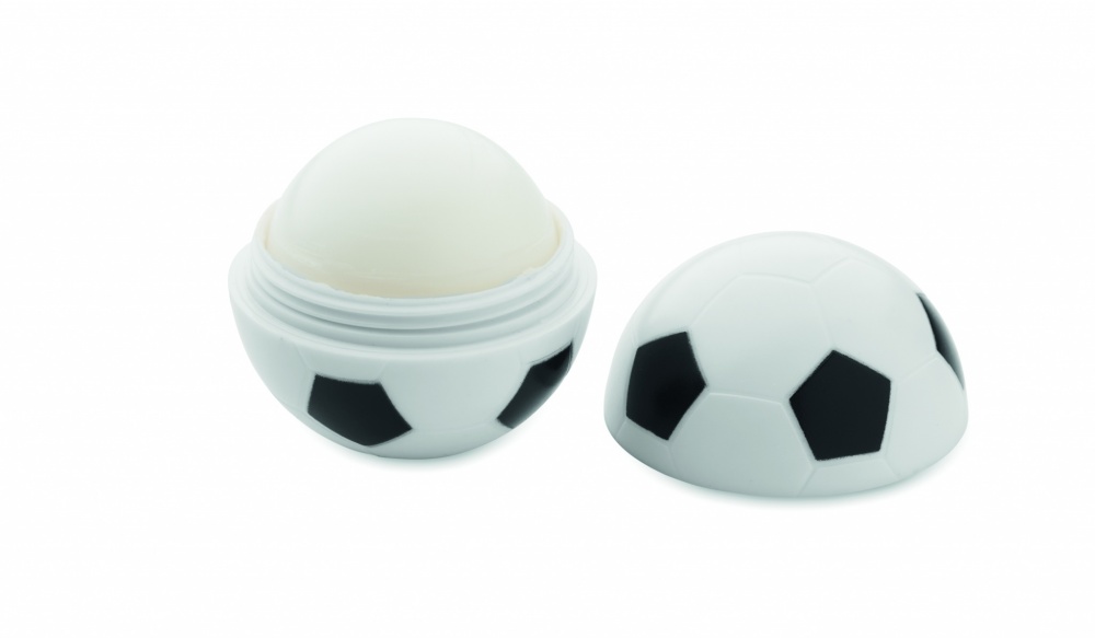 Logotrade corporate gift picture of: Lip balm in football shape