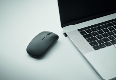 Logo trade business gift photo of: Rechargeable wireless mouse