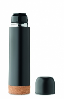 Logo trade promotional giveaways image of: Double wall thermo bottle 500 ml