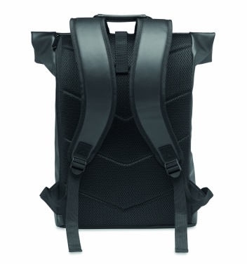 Logotrade promotional product image of: Laptop PU Rolltop backpack