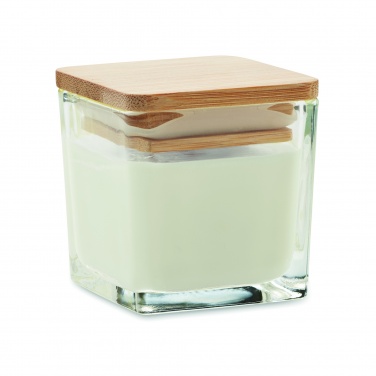 Logotrade advertising product image of: Squared fragranced candle 50gr